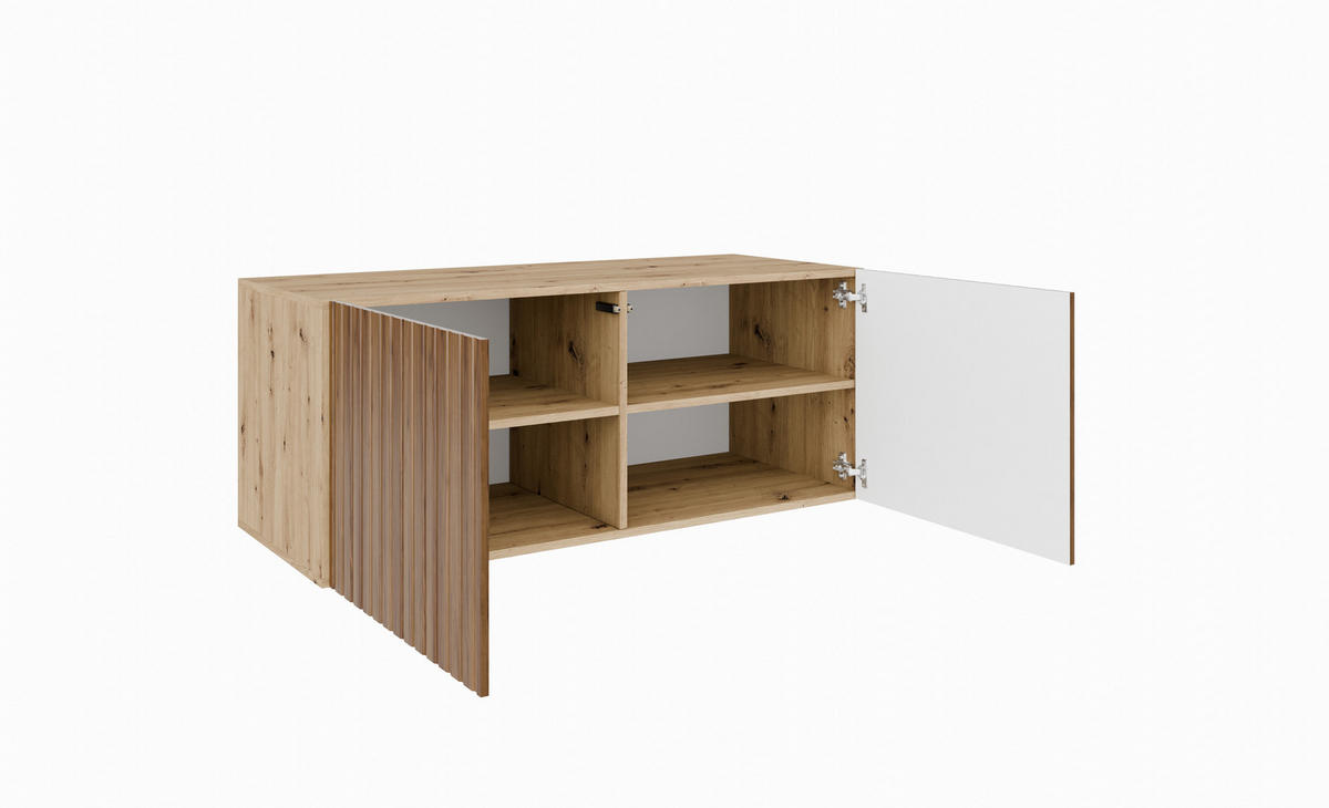TV-SCHRANK MIO - Wildeiche/Eiche Artisan, Holzwerkstoff (100/41/40cm) - Meblini