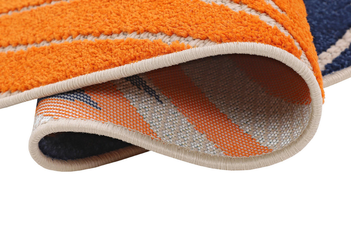 TEPPICH PATIO rund Multicolor 240/240 cm - Multicolor, Textil (240/240cm) - Tapiso