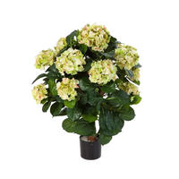 KUNSTPFLANZE Künstliche Hortensie - Noah 62 cm - Multicolor, Kunststoff (62cm) - aplanta