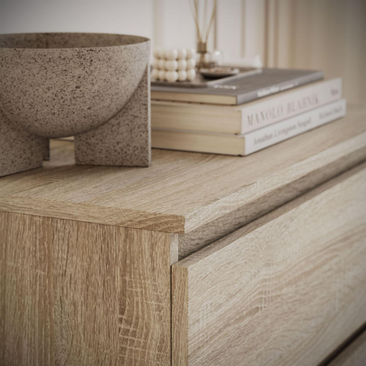 HIGHBOARD HANA M3 Sonoma Eiche - Sonoma Eiche, Holzwerkstoff (70/75/40cm) - Lookway