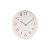 WANDUHR Weiß 4.5/40/40 cm - Weiß, Holz (40/40/4.5cm) - Karlsson