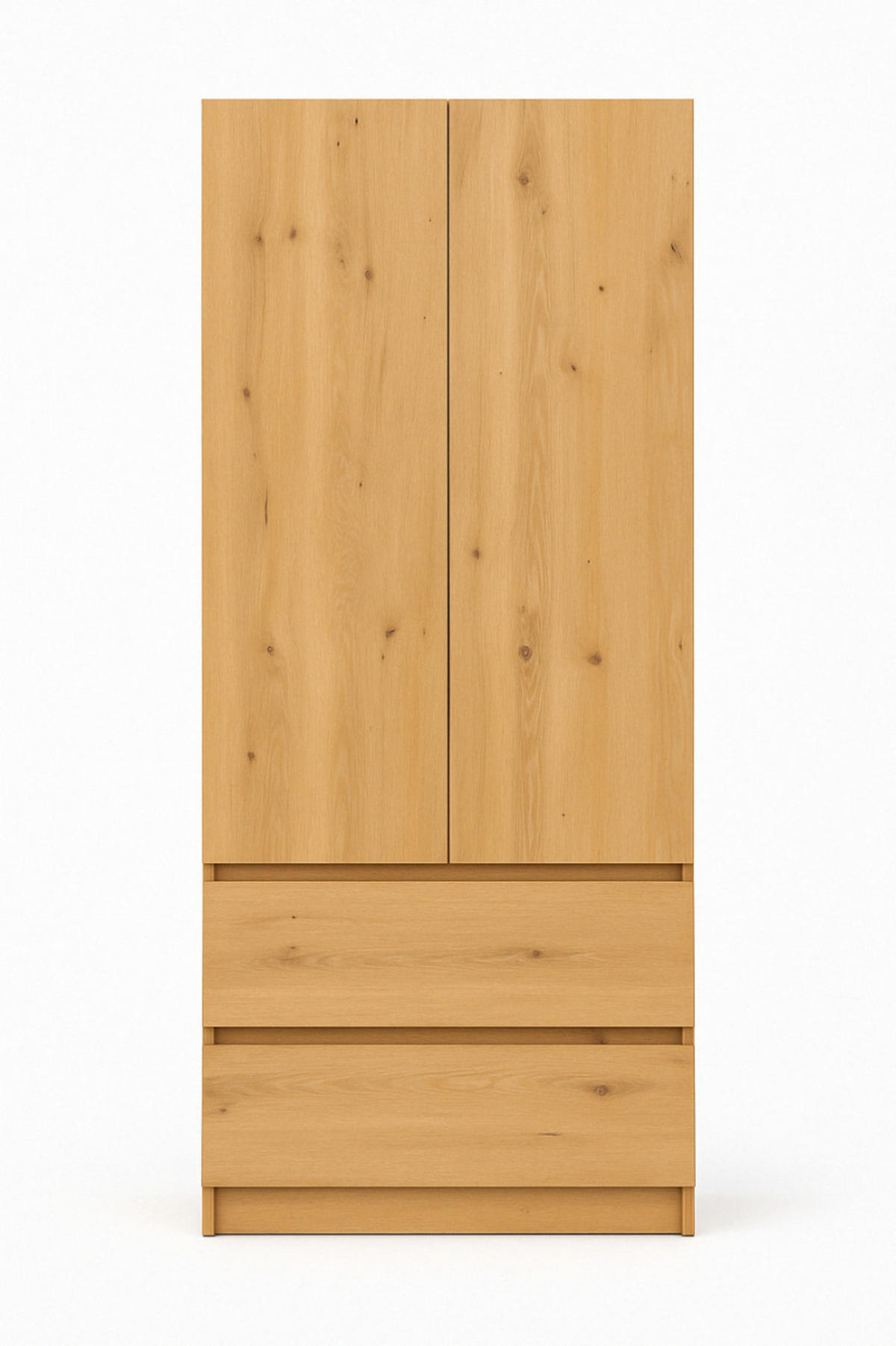 KLEIDERSCHRANK sz07 artisan - Eiche Artisan, Holzwerkstoff (86/180/57cm) - roe furniture