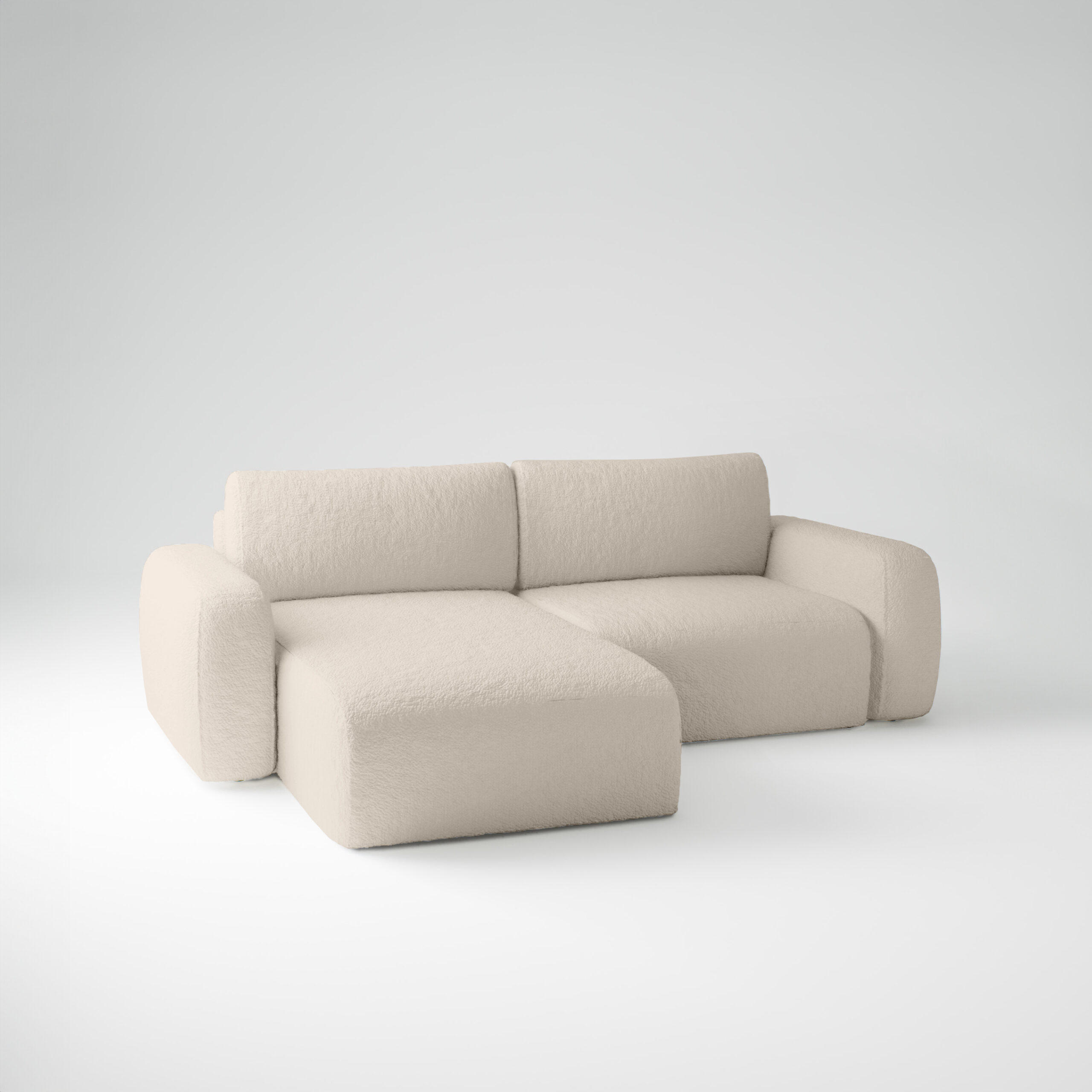 ECKSOFA Varde mini Universelle Beige (Anthology 2) - Beige, Textil (148/257cm) - Fedve