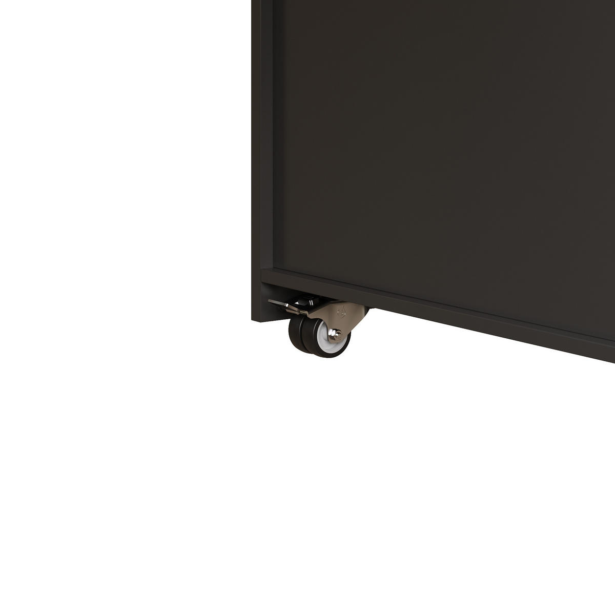 KÜCHENINSEL DE-41173 120-184/70/94 cm mit ausziehbarer Tischplatte Schwarz - Schwarz, Holzwerkstoff (184/94/70cm) - ComfortXL