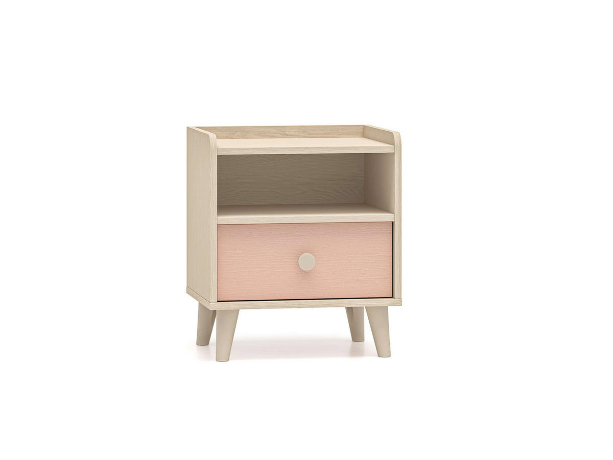 SCHLAFZIMMER Set 5-tlg. Mevel – Eichefarben - Eichefarben, Holzwerkstoff (80/190/51cm) - hi-markt
