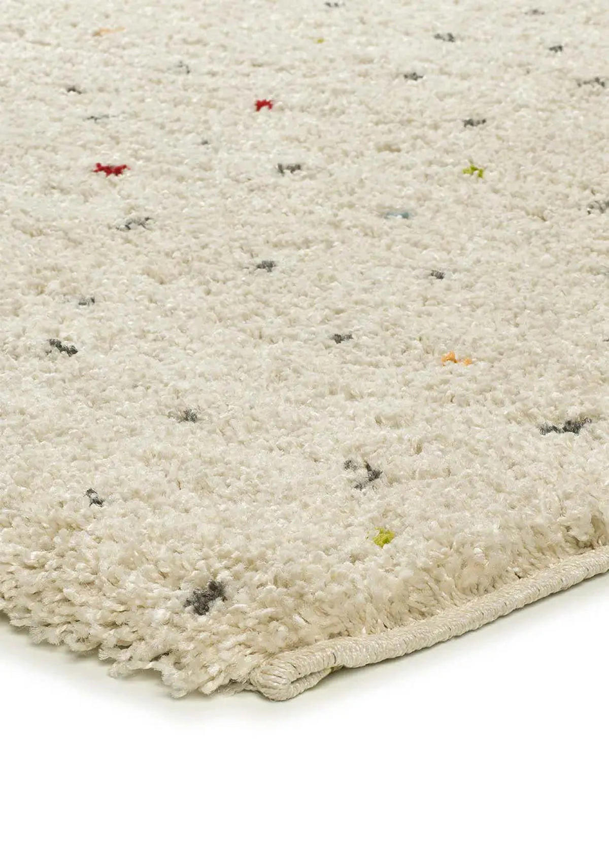 HOCHFLORTEPPICH Creme / Mehrfarbig Lush 120/180 cm - Multicolor/Creme, Naturmaterialien/Textil (120/180cm) - Atticgo