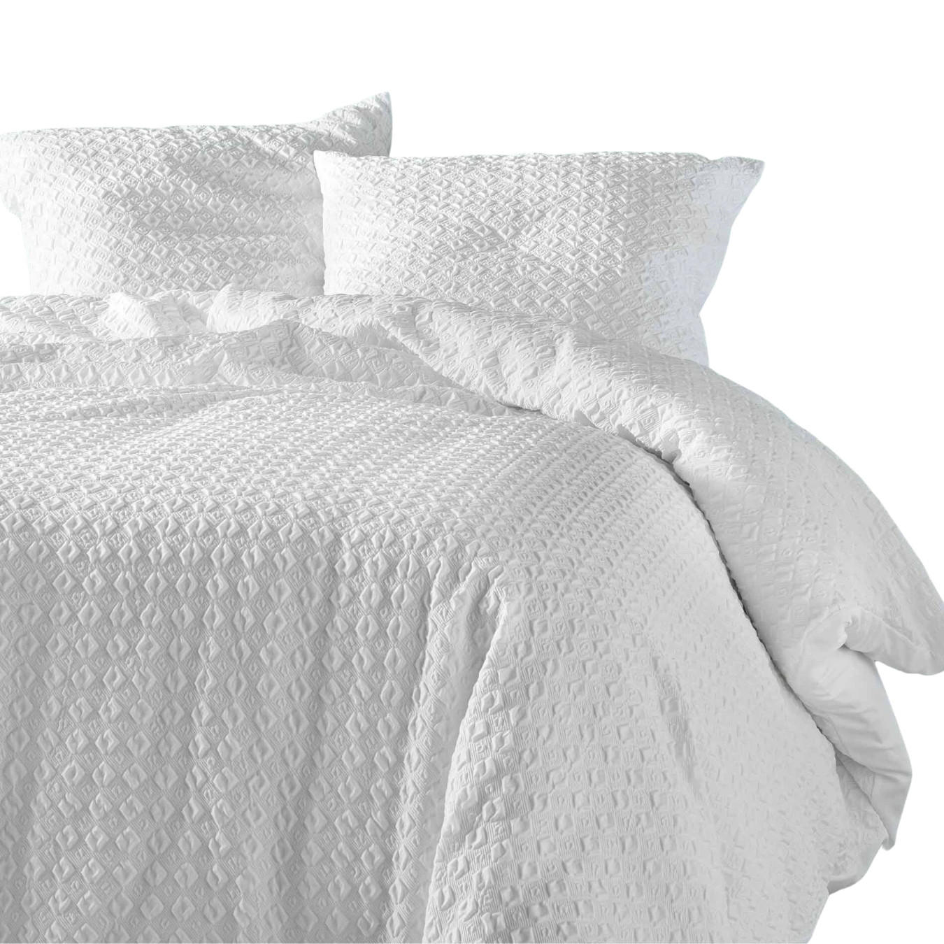 BETTWÄSCHE Litea 240/220 cm - Weiß, Textil (220/240cm) - Douceur d´intérieur