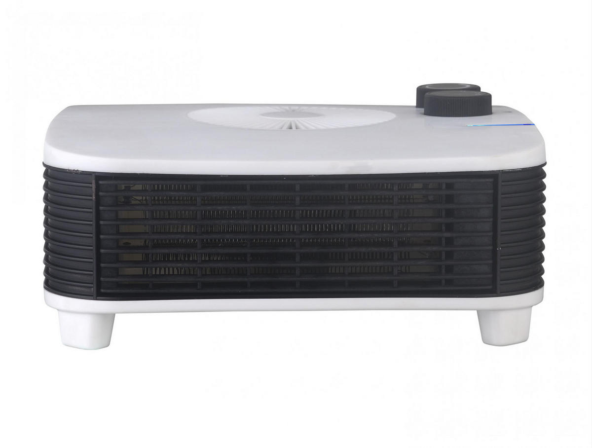 STAND-THERMOVENTILATOR Weiß mit Leistungskontrolle 2000 W - Weiß, Kunststoff (25/10/25cm) - Purline
