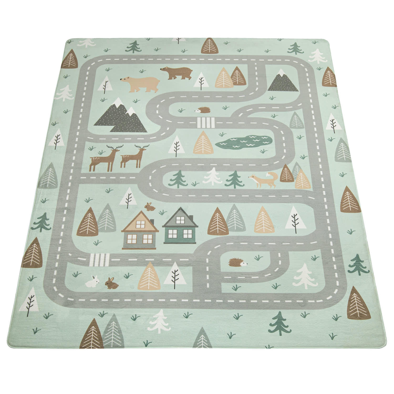 Kadima Design Kinderteppich Blau 120x160 cm