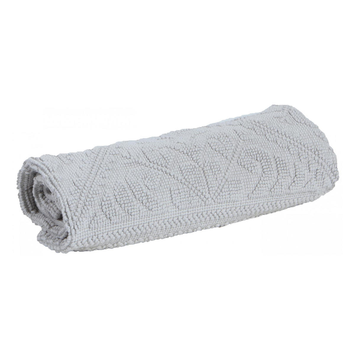 BADEMATTE Enzo kreide 54 x 110 cm - Creme, Textil (54/110cm) - Vivaraise