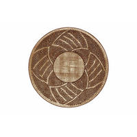 OUTDOORTEPPICH rund Artis Gold ø 160 cm rund - Goldfarben, Kunststoff/Textil (160/1cm) - KUNSTLOFT