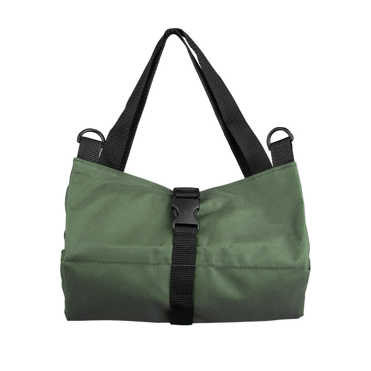 WERKZEUGTASCHE – mit fünf Reißverschlusstaschen, geeignet für Klempner und Elektriker (grün) - Grün, Kunststoff (28.5/1/47cm) - DCA