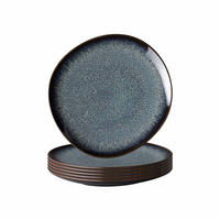 BROTTELLER Lave Gris 17,6 x 16,8 cm 6er Set - Grau, Keramik (17.6cm) - like.Villeroy & Boch