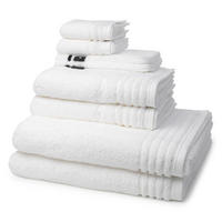 FROTTIERSET Vienna Style Supersoft 8-teilig - Weiß, Textil (50/100cm) - Vossen