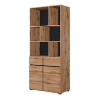 REGÁL NA KNIHY Lilia Drevo - hnedá, kompozitné drevo (85/190/38.5cm) - Petits-meubles