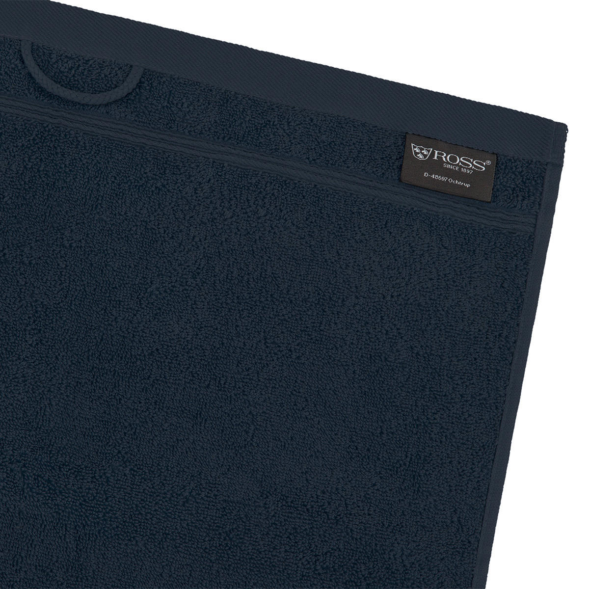 FROTTIERSET Rubin 4-teilig - Dunkelblau, Textil (50/100cm) - Ross