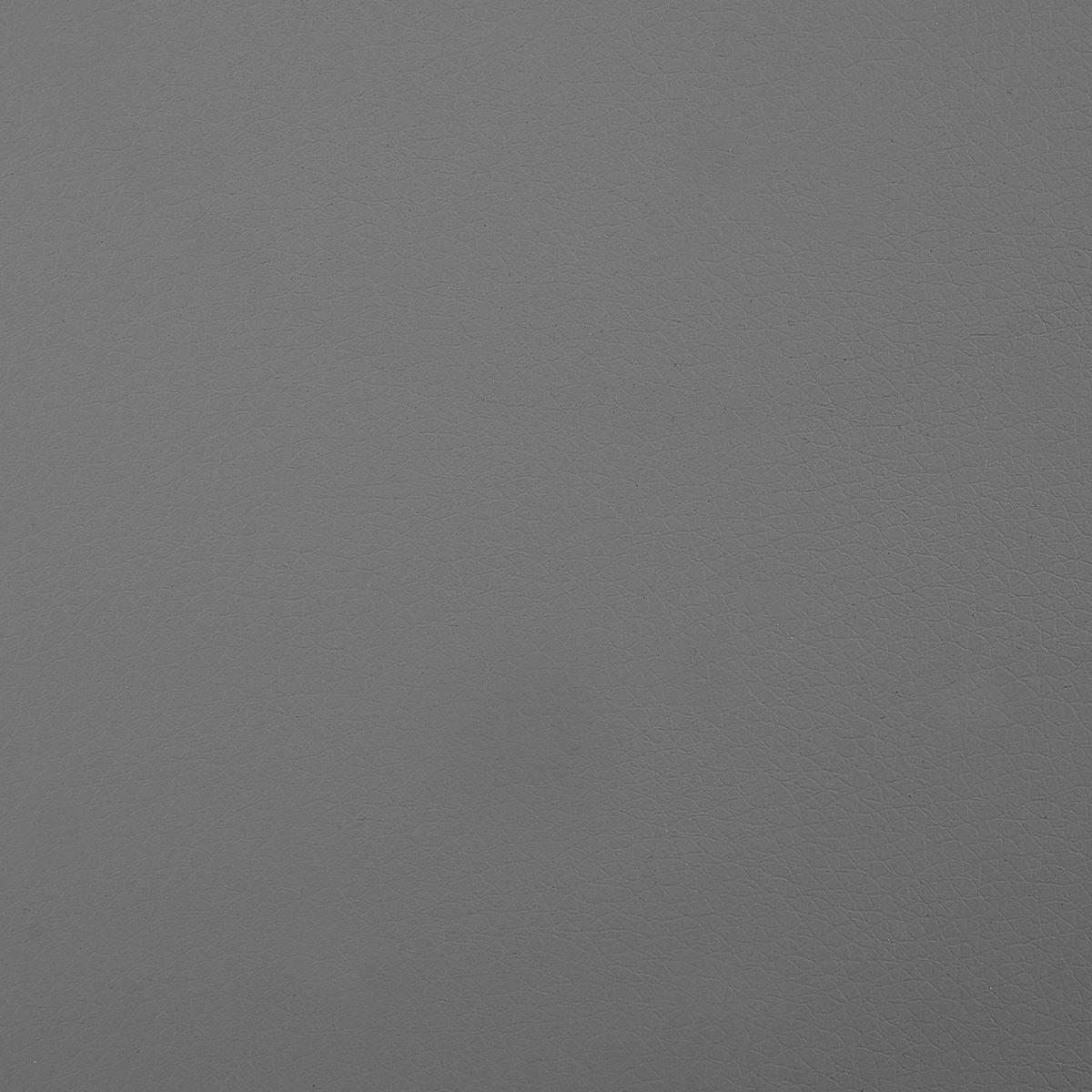 NACHTTISCH grau Kunstleder 2 Schubladen Essonne - Grau, Kunststoff/Textil (48/56/41cm) - Beliani