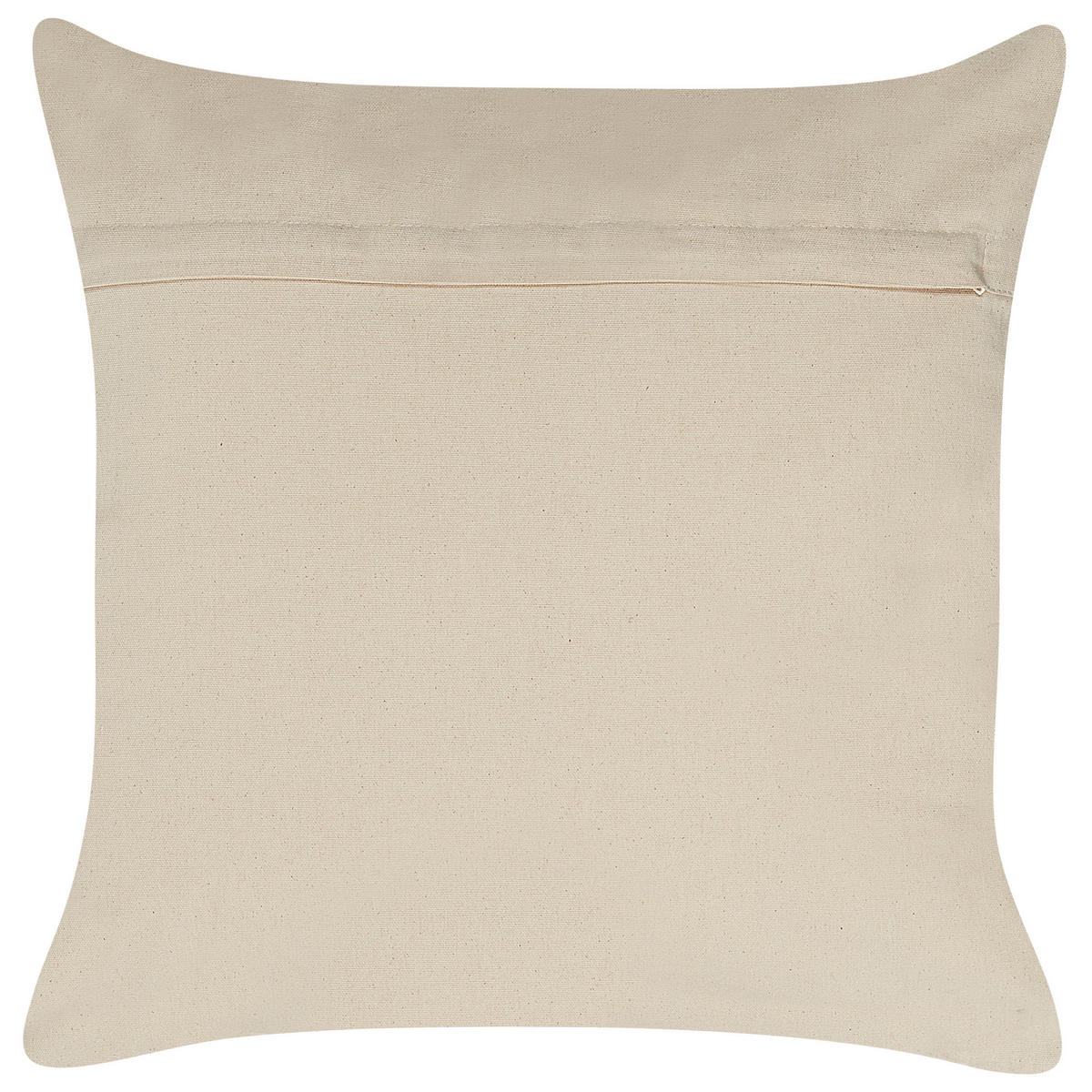 DEKOKISSEN 2er-Set Bunt 50/50 cm Souk - Multicolor, Naturmaterialien/Textil (50/50cm) - Beliani