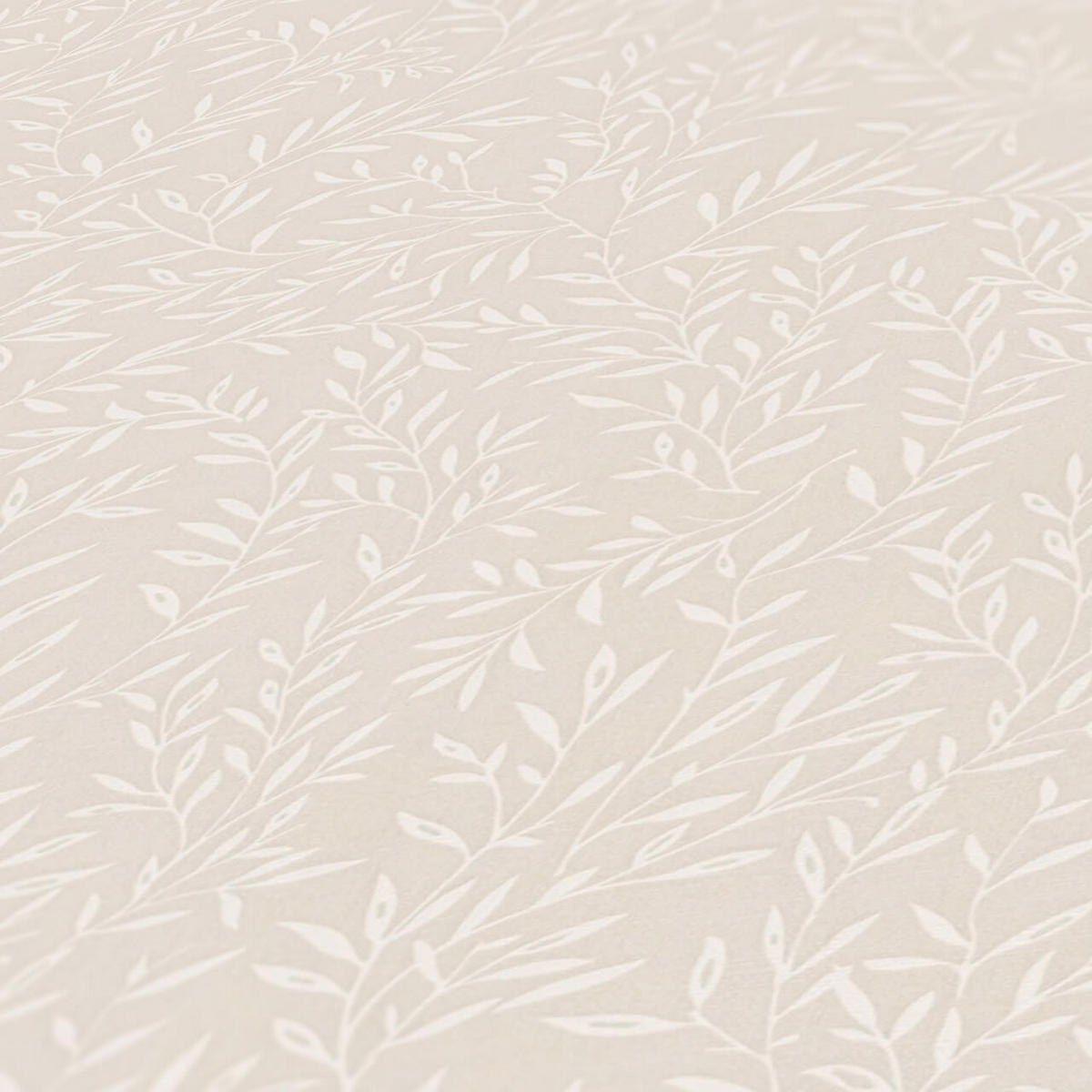 VLIESTAPETE Beige 53/1005 cm - Beige, Kunststoff/Textil (53/1cm) - KUNSTLOFT
