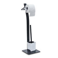 WC Garnitur - Multicolor, Metall (20/70/20cm) - Relaxdays