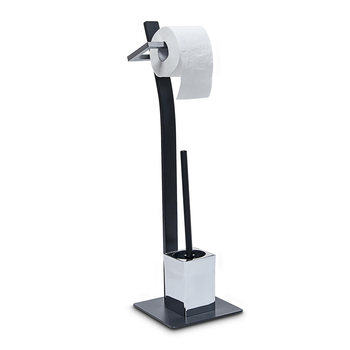 WC Garnitur - Multicolor, Metall (20/70/20cm) - Relaxdays