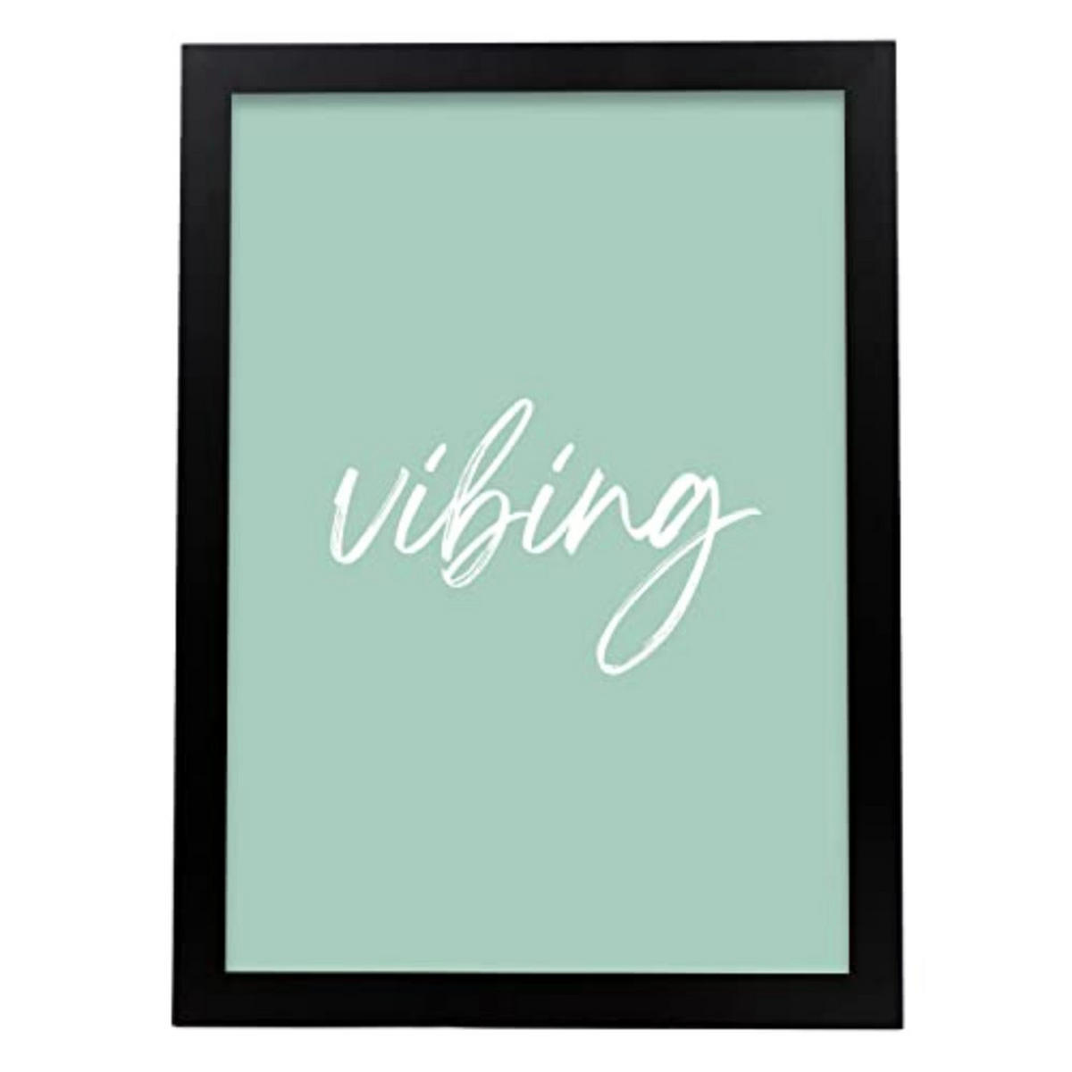 POSTER Inspirierende Kunst – Vibing A3 Rahmenlos - Klar, Papier (29.7/5/42cm) - Nacnic