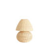 TISCHLAMPE Mavon Braun 27.5/27.5/35 cm - Naturfarben, Holz (27.5/27.5/35cm) - Light & Living
