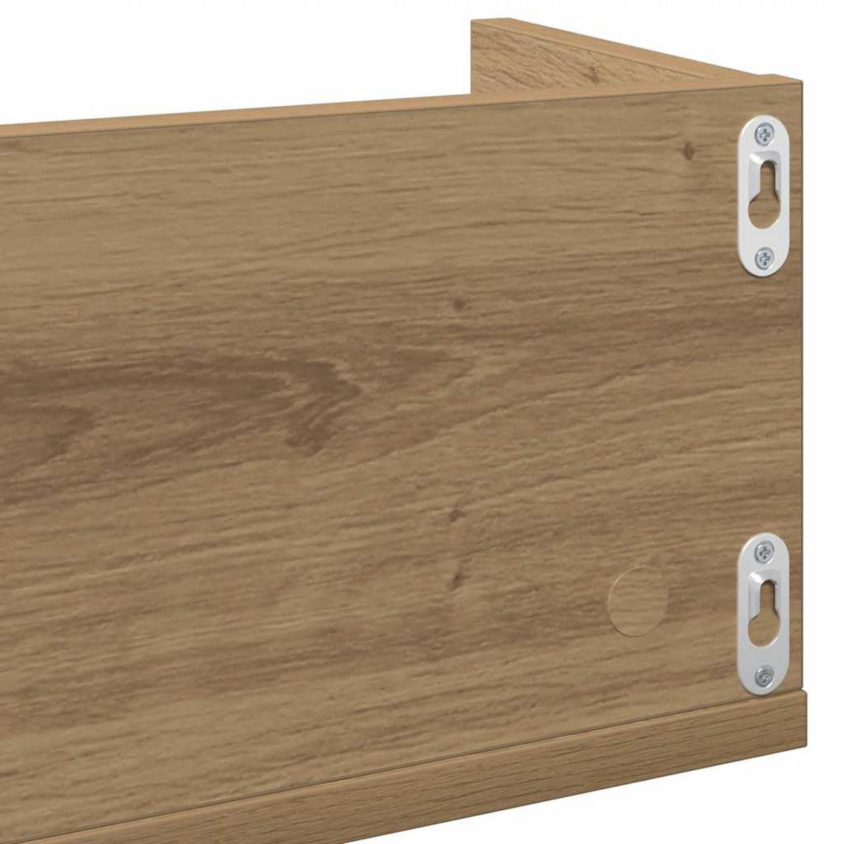 CD-WANDREGAL Artisan-Eiche 100/18/18 Cm Holzwerkstoff - Braun, Holzwerkstoff (18/18/100cm) - vidaXL