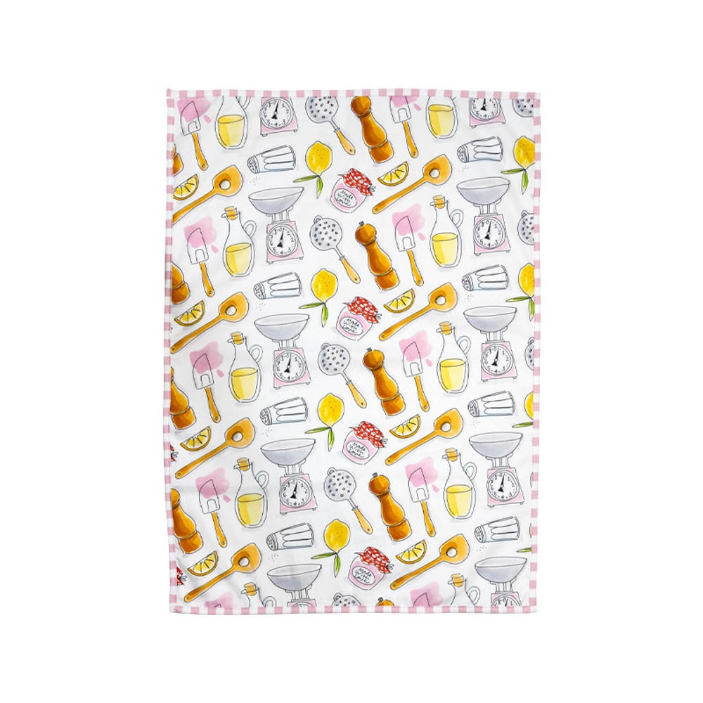 GESCHIRRTUCH Küche in Bunt - 50 x 70cm - Multicolor, Papier (0.2/5cm) - Blond Amsterdam
