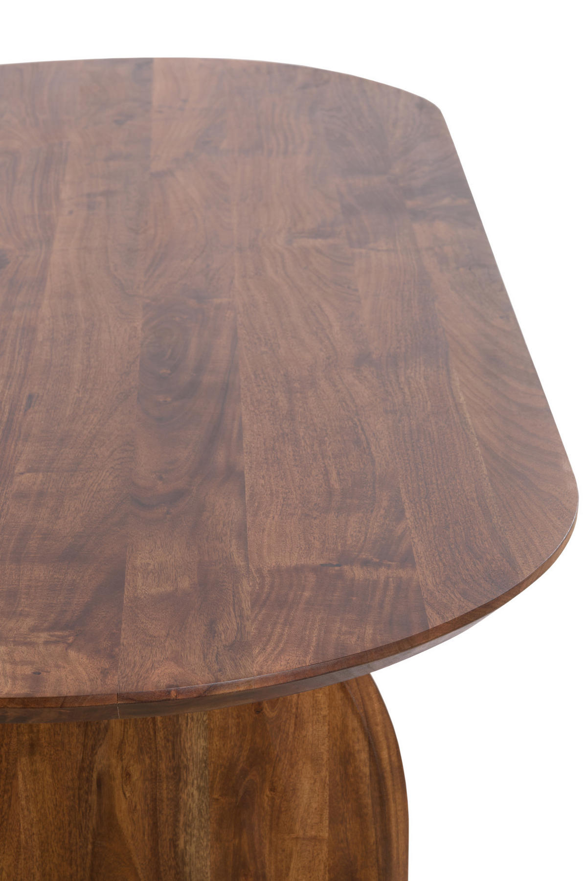ESSTISCH Indore Braun 220/100/75 cm - Braun, Holz (220/100/75cm) - Light & Living