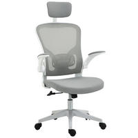 BÜROSTUHL Grau Nylongewebe, Schaumstoff, Kunststoff 65xx64x122 xm - Grau, Kunststoff (64/122/65cm) - DESIGN IN