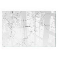 GLASPLATTE für Kamin 60x40 cm - Weiß, Glas (60/40/0.4cm) - TULUP