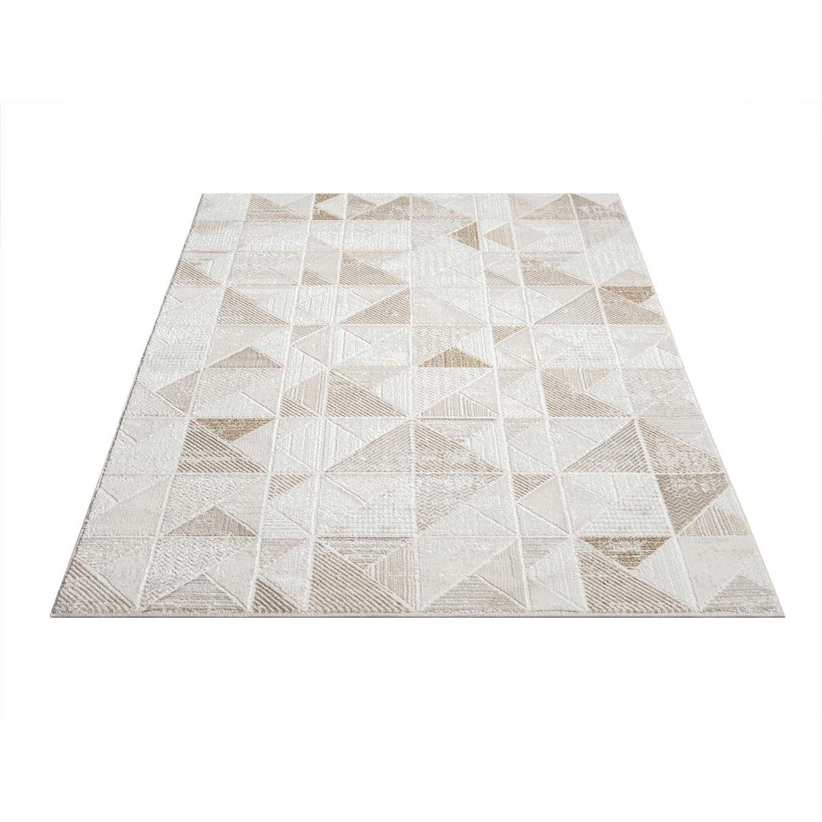 KURZFLOR-TEPPICH Antik 231 Creme 120x170 cm - Creme, Textil (120/170cm) - carpet city