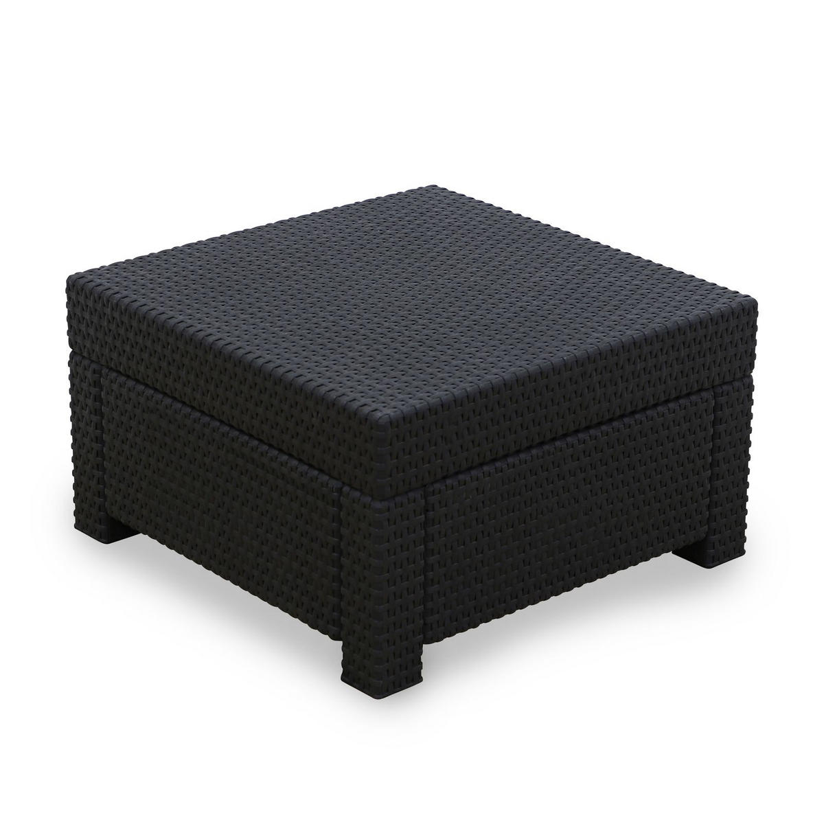GARTENTISCH Provence Tisch anthrazit, wetterfest - Anthrazit, Textil (600/600/160cm) - Keter