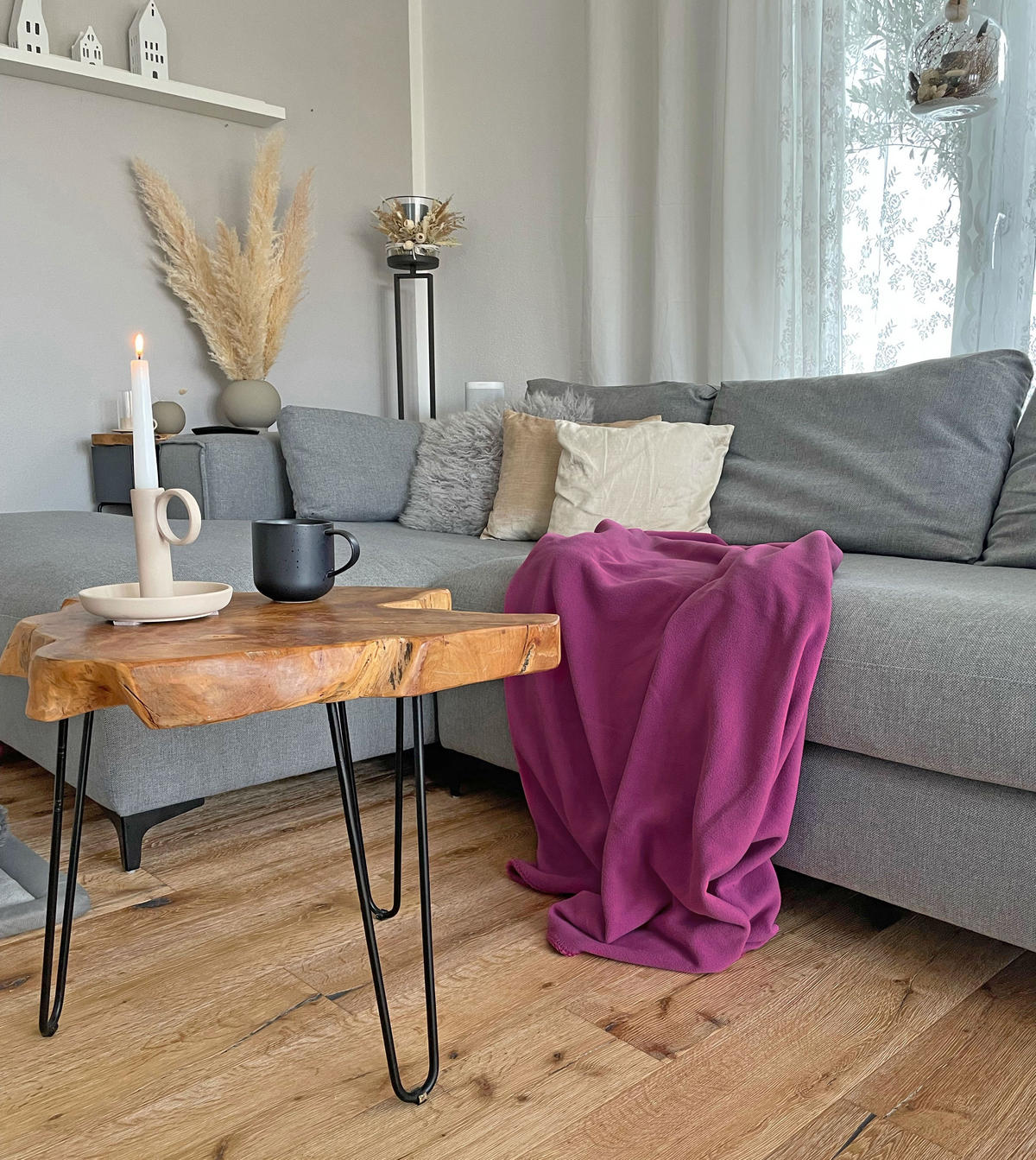 KUSCHELDECKE, 130x170 cm, 100% Polyester, Rot - Pink, Textil (130/170cm) - Zollner