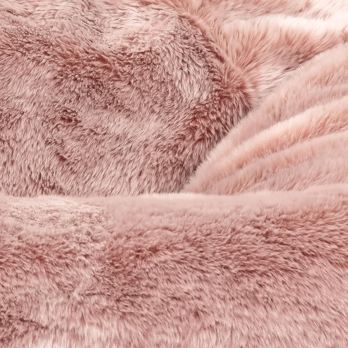SITZSACK Kingston aus Kunstfell - Pink, Kunststoff (85/50/85cm) - icon