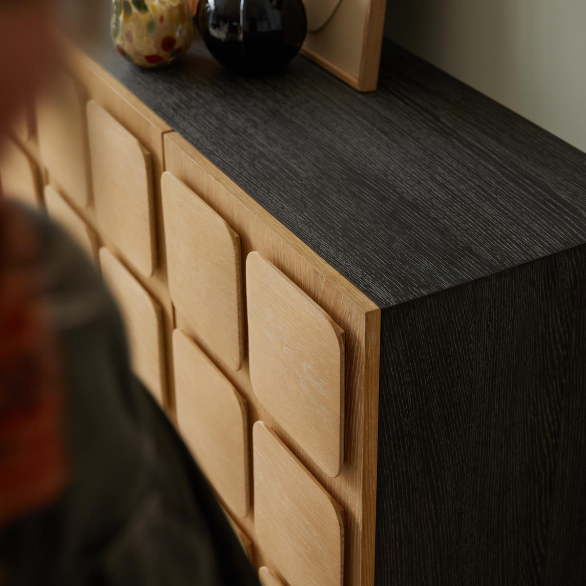 SIDEBOARD César Natur aus Eiche - Naturfarben, Holz (200/86/45cm) - Tikamoon
