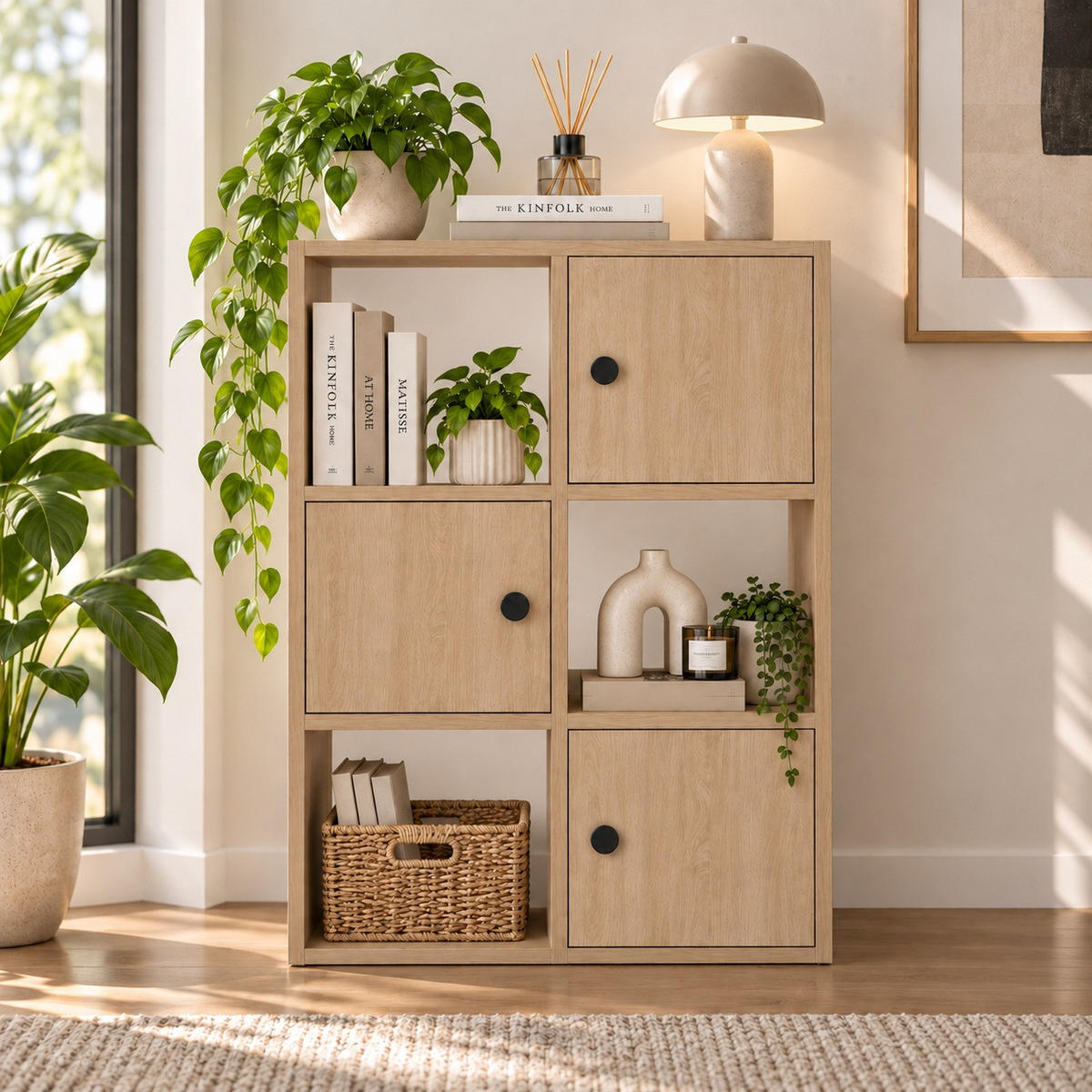 BÜCHERREGAL Tilton Eiche - Eichefarben, Holzwerkstoff (25/93/72cm) - Decorotika