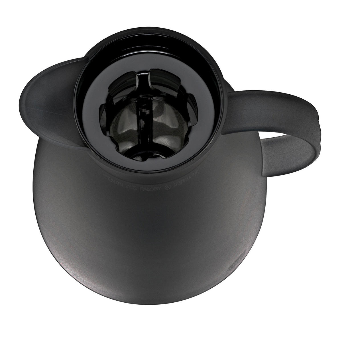 ISOLIERKANNE DAN TEA smoke 1 L - Grau, Metall (1L) - Alfi