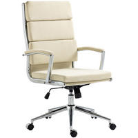 BÜROSTUHL Cyron Stoff creme - Chromfarben/Creme, Textil/Metall (61/115/65cm) - TPFLiving