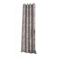 VORHANG VENEDIG HxB 245x140 cm Creme Schwarz - Creme, Textil (140/245cm) - Gardinenbox