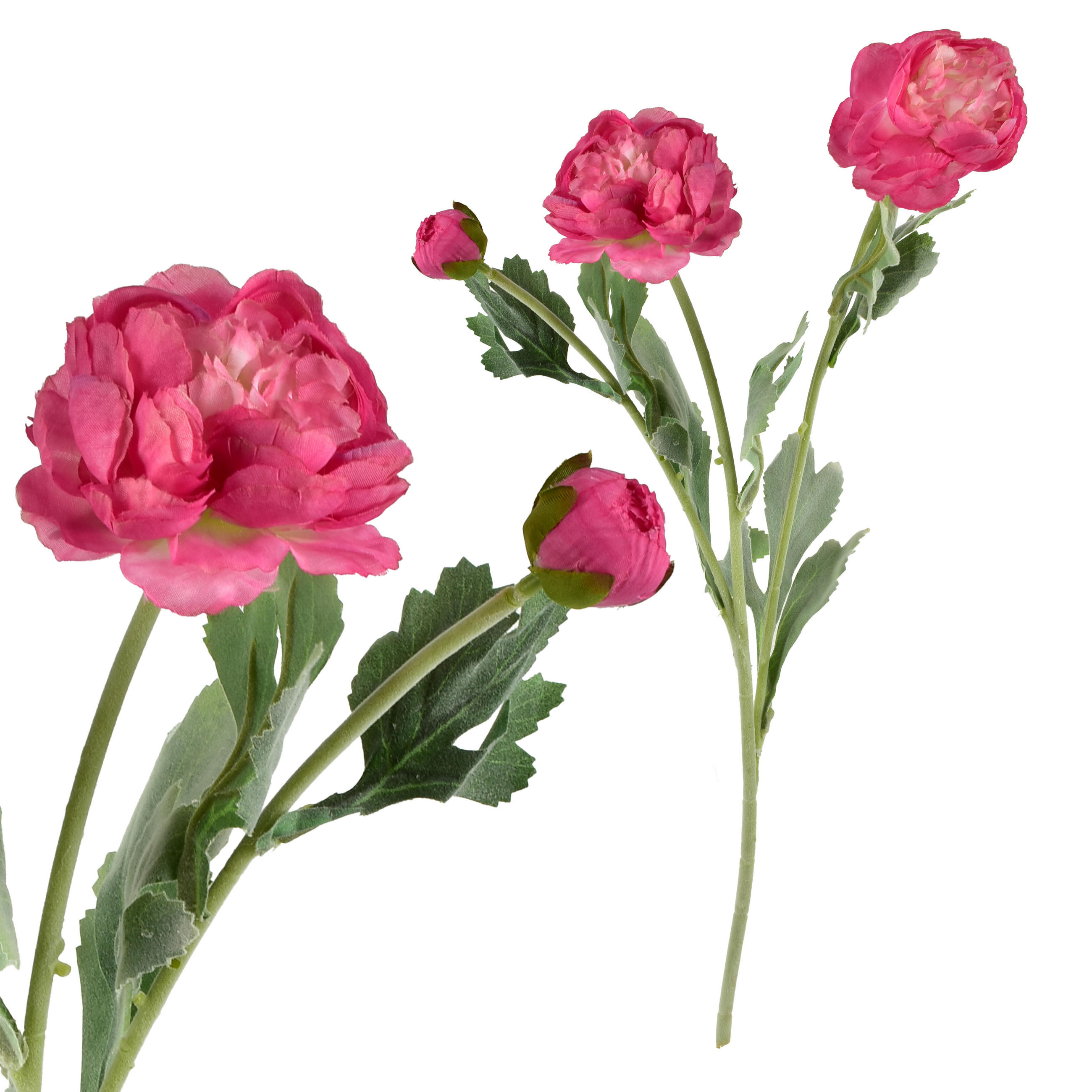 KVĚTINA, plast, fialová - starorůžová, plast (50cm) - Mondex