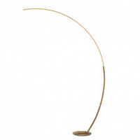 STEHLEUCHTE Thalia, Gold / Messing, 170cm - Goldfarben, Metall (86/27/170cm) - KOSILUM