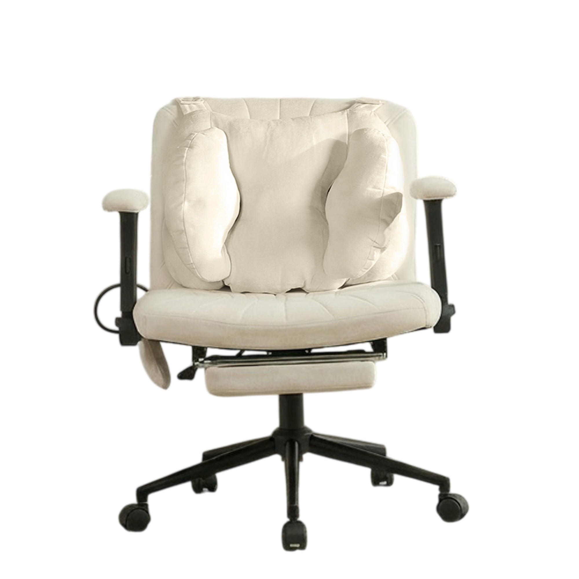 ComfortXL Drehstuhl Beige 80x86x55 cm