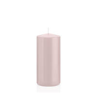 STUMPENKERZEN Rosé Ø 68 x 150 mm, 12 Stück - Rosa, Paraffin (7/15cm) - Wiedemann Kerzen