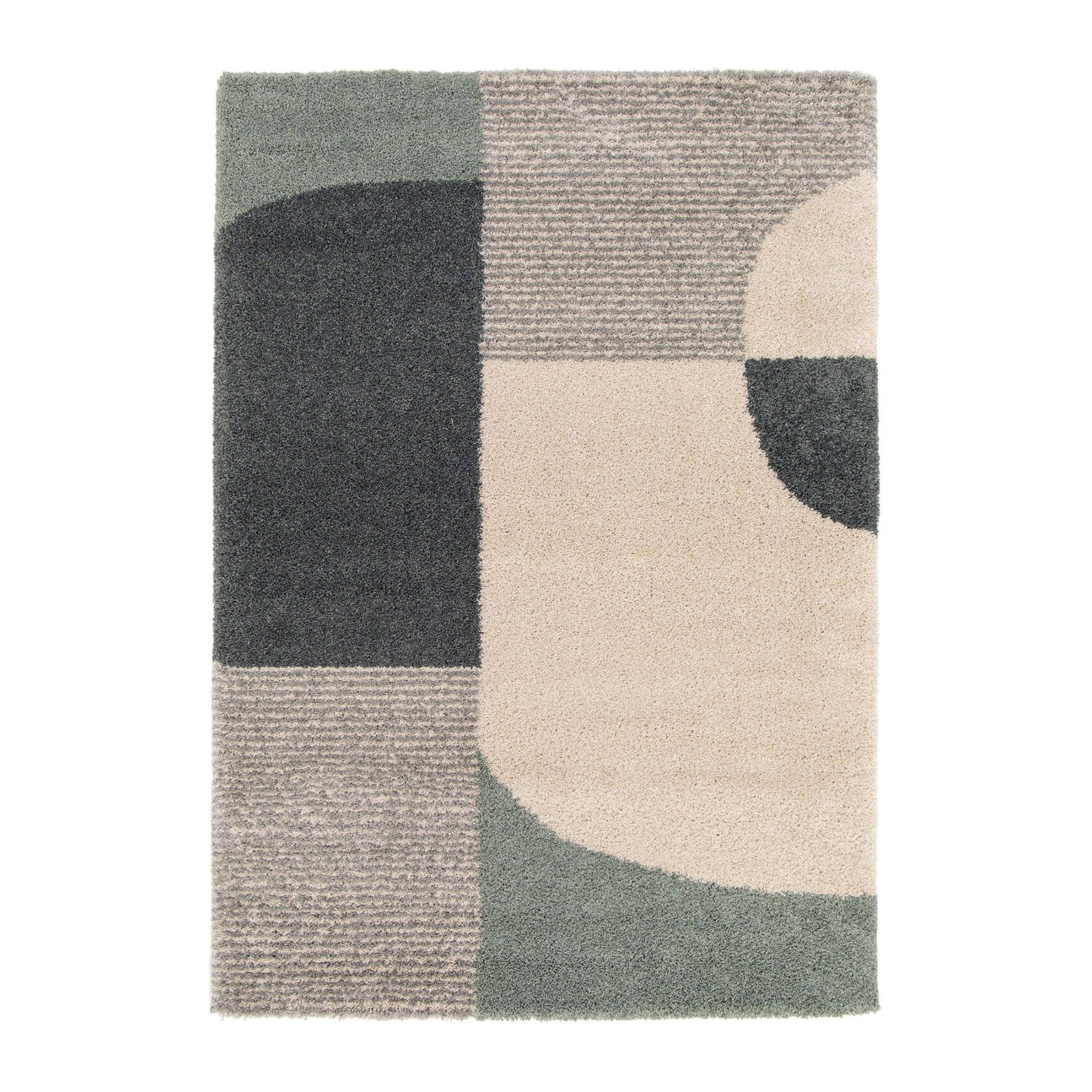 TEPPICH dicker und bequemer Shaggy grün - Grün, Textil (200/290cm) - AFK Living