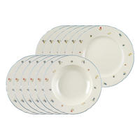 TAFELSERVICE Marieluise Streublume bunt 12er Set - Multicolor, Keramik (1/1/1cm) - Seltmann Weiden