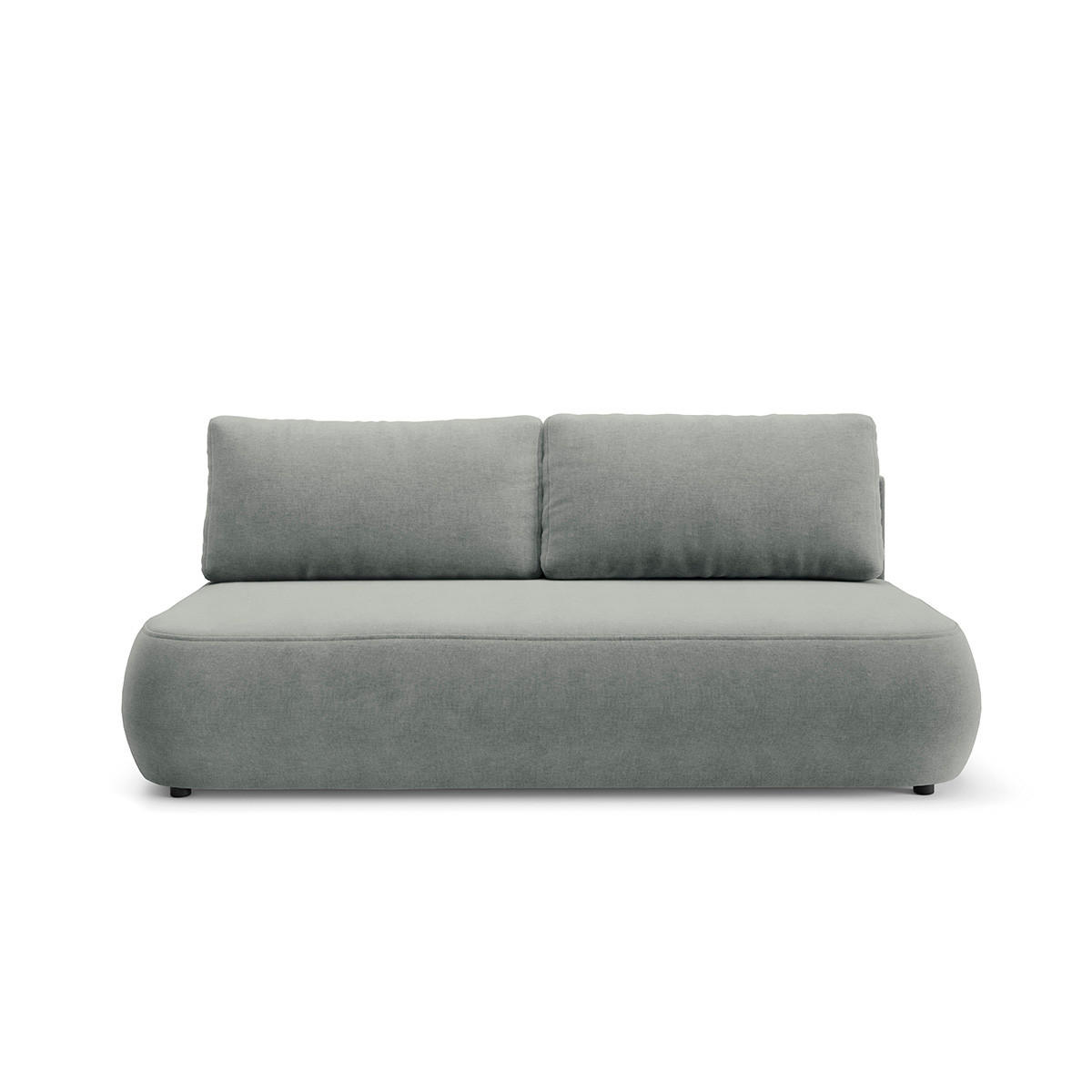 SOFA Antonio 3 Sitzplätze Grau - Grau, Holz (210/82/106cm) - Petits-meubles