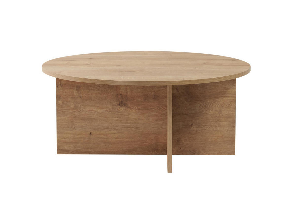 COUCHTISCH soleil Braun - Braun, Holzwerkstoff (90/90/40cm) - Habitat Garten