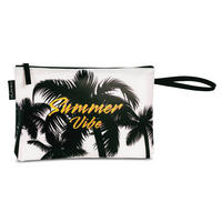 BIKINI WETBAG Summer Vibe Weiß Badetasche wasserdichte Nasstasche - Weiß, Kunststoff (20/20/30cm) - TiborTex